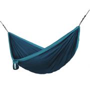 La Siesta Colibri-3.0 Reisehengekøye Dobbel med oppheng, Fallskjermsilke, Blå
