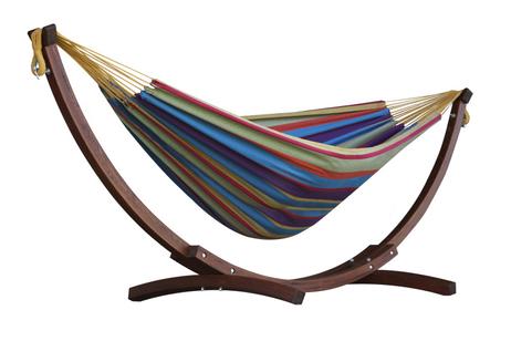 Vivere Hengekøye+Trestativ Tropical Dobbel (540-C8SPCT-20)