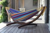 Vivere Hengekøye+Trestativ Tropical Dobbel (540-C8SPCT-20)