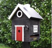 Wildlife Garden Fuglehus og fuglemater,  Sort (641-WG106)