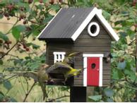 Wildlife Garden Fuglehus og fuglemater,  Sort (641-WG106)