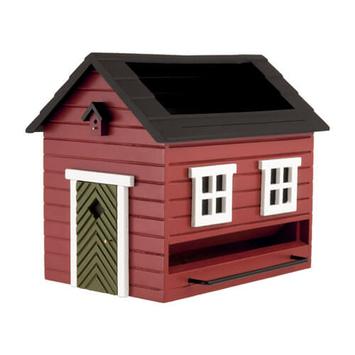 Wildlife Garden Fuglemater og fuglebad,  Rød (641-WG352)