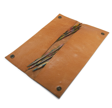 Muud Hattie Oppbevaringsetui Skinn Whisky (569-QB-4341-whisky)