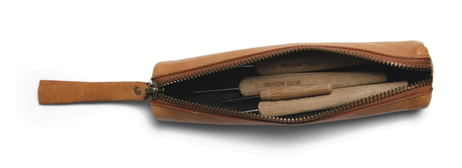 Muud Hee Oppbevaringsetui Skinn Whisky (569-QB-4343-whisky)