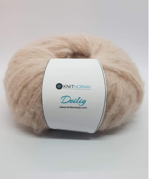 Knit Norway Garn Deilig Beige 1909,  50gr (642-10218)