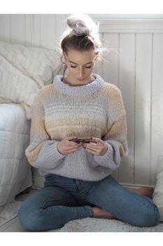 Knit Norway Strikkeoppskrift Simplicity Sweater (642-10300)