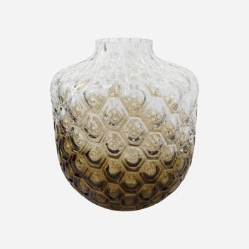 House Doctor Vase Art Deco brun (151-202100860)