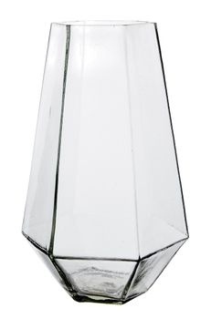 Affari Magnolia Vase Glass Ø22xH36 (483-881-071-00)