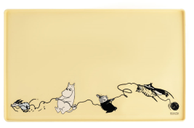 Mummi Silikonmatte til dyremat 30x48cm Gul (489-4700-4830-02)