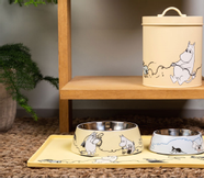 Mummi Silikonmatte til dyremat 30x48cm Gul (489-4700-4830-02)