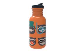 Blafre Brillebjørn Stålflaske Oransje 500ml