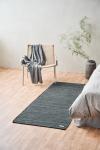 Rug Solid Teppe Bomull Stålgrå 75x200cm (628-20303)