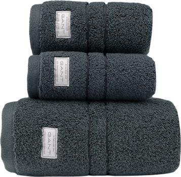 GANT Premium Håndkle Antracite (589-towel-Antracite)