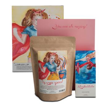 Cemo Gourmet Gavepakke You-are-ah-mazing Husmorspeed-kaffe +Lakrisforelskelse (387-4713)