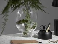 ChiCura Morchella Vase Sort-Klar Ø18xH27 (537-CB-1010/BC)