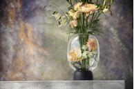 ChiCura Morchella Vase Sort-Klar Ø18xH27 (537-CB-1010/BC)