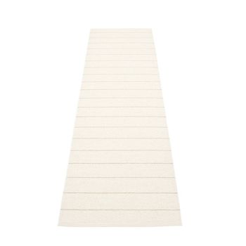 Pappelina Plastteppe Carl Vanilla-White 70x180cm (630-CA0C718)