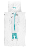 SNURK Sengesett Doktor Hvit (501-snurk-doktor_)