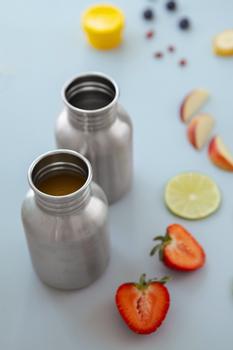 Blafre Stålflaske Orange kork 300ml (170-4576)