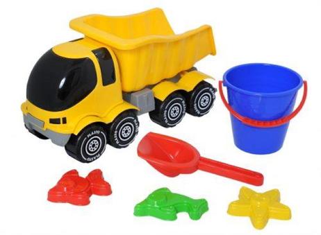 Plasto Strandsett med lastebil 40cm