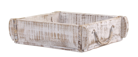 Chic Antique Trekasse Mursteinsform Unika Lys-Antikk_Firkantet (529-41454-01)