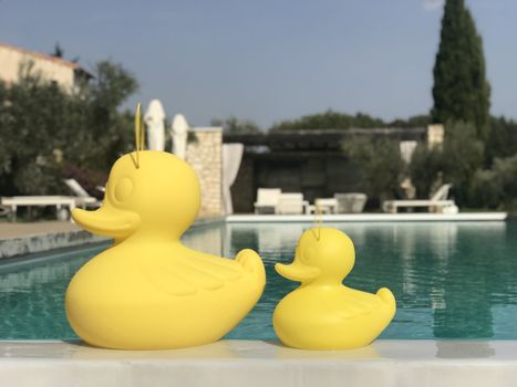 The DUCK LED-Lampe Badeand Gul H54 XL (590-duck-xl-yellow-010)
