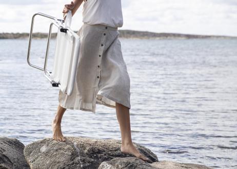 Fiam Quick Strandstol Hvit (424-100156)