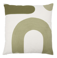 House Doctor Putetrekk Curve-sand 50x50cm bomull