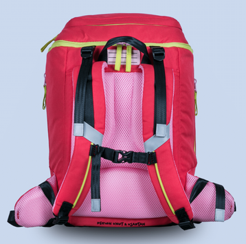 Knut & Kjartan Thulitt Skolesekk 22ltr Rød (652-BPS.00121.PK)