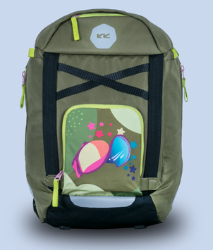 Knut & Kjartan Thulitt Skolesekk 22ltr Grønn (652-BPS.00121.GR)