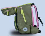 Knut & Kjartan Thulitt Skolesekk 22ltr Grønn (652-BPS.00121.GR)