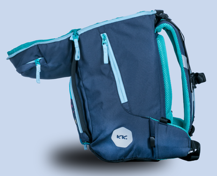 Knut & Kjartan Thulitt Skolesekk 22ltr Blå (652-BPS.00121.BL)