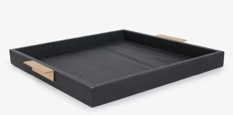 Lama Brett med messinghåndtak 45x45cm