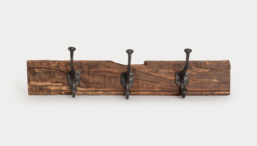 Halvor Bakke Knaggrekke Planke,  3 knagger (415-H13509)