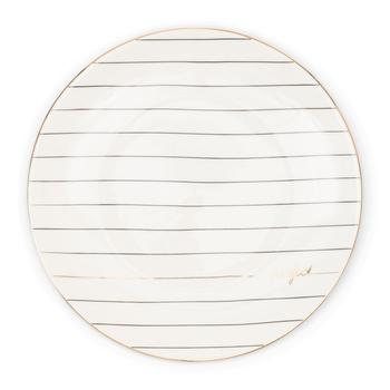 Riviera Maison Dots&Stripes Middagstallerken Ø25cm (443-493160)