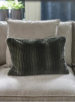 Riviera Maison Putetrekk Fuskepels Grønn 45x65cm (443-490140)