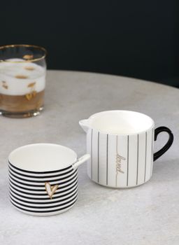 Riviera Maison Dots&Stripes Melk og Sukkersett  (443-493210)