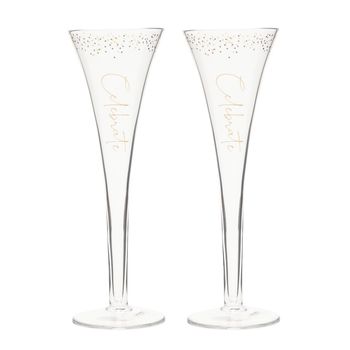 Riviera Maison Glass Champagne Celebrate 2stk (443-494020)