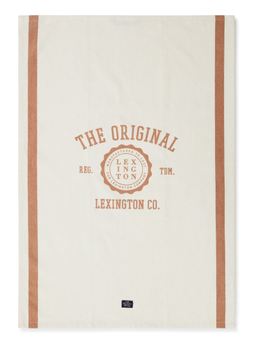 Lexington Kjøkkenhåndkle Twill Print Beige (588-12130142)