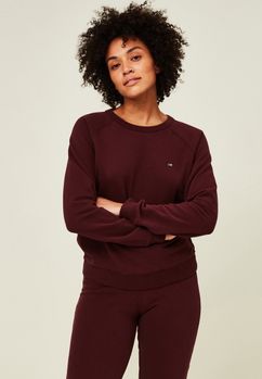 Lexington Sweatshirt Nina Rød (588-22131706)