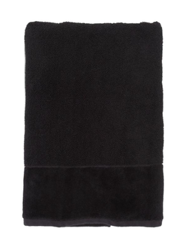 Halvor Bakke Clifton Håndkle bomull-viskose svart (479-114118)