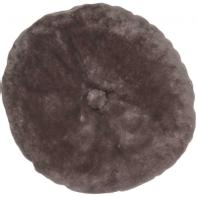 Natures Collection Pute Saueskinn New-Zealand Dark-Grey_Ø45cm