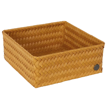 Handed By Kurv Ochre Fit-Square 24x24xH10cm (629-BE06701)