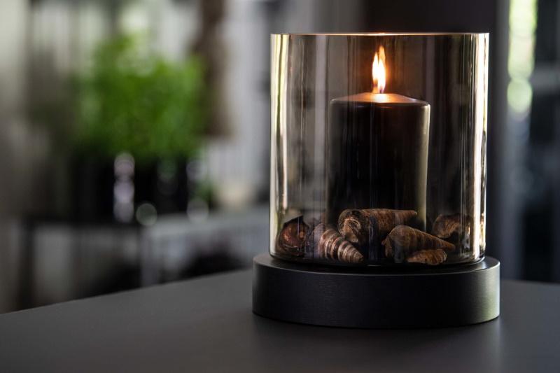 Halvor Bakke Wood Stormlykt Topaz Sort | Multitrend