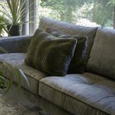 Riviera Maison Putetrekk Fuskepels Grønn 45x65cm (443-490140)