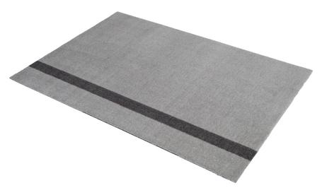 Tica Copenhagen Gulvmatte Stripe LysGrå-Grå 90x130 (424-101214)