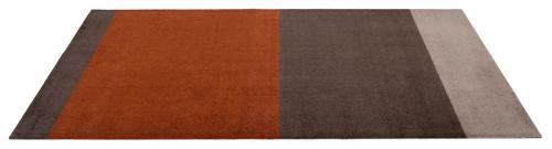 Tica Copenhagen Gulvmatte Stripes Terracotta-Brun 90x200 (424-101215)