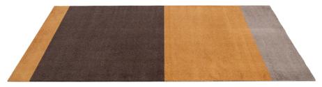 Tica Copenhagen Gulvmatte Stripes Brun-Dijon 90x200 (424-101217)