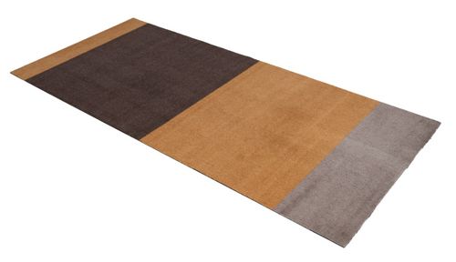 Tica Copenhagen Gulvmatte Stripes Brun-Dijon 90x200 (424-101217)
