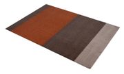 Tica Copenhagen Gulvmatte Stripes Terracotta-Brun 90x130cm (424-101203)